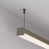 Профиль с экраном LINE-D-3734-2000 TETRA OLIVE GREY+OPAL  (Arlight, Алюминий)