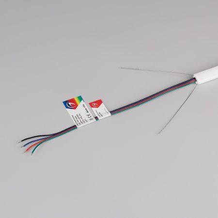 Лента герметичная WAVE-TOP-A240-18x15mm 24V RGB (10 W/m, IP54, 5m, wire x1) (Arlight, Вывод прямой, 3 года)