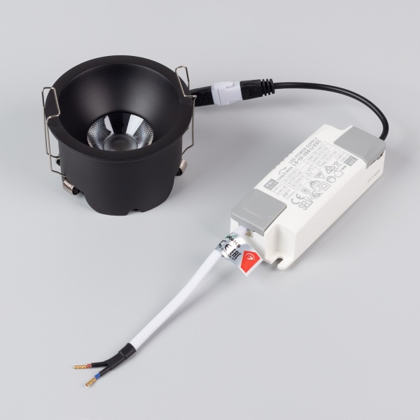 Светильник MS-HARBOR-R82-10W Warm2700 (BK, 50 deg, 230V) (Arlight, IP20 Металл, 5 лет)