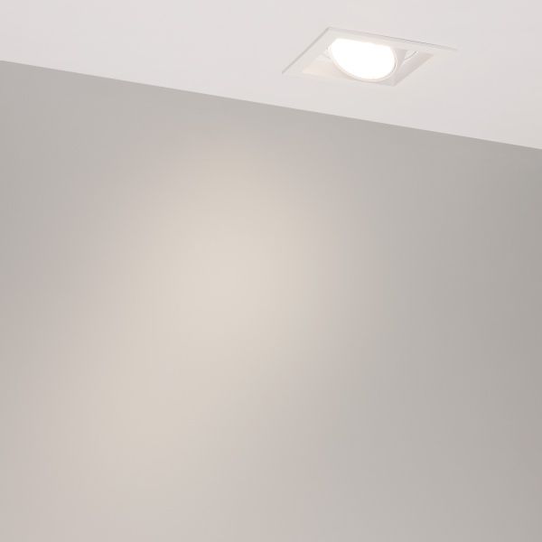 Светильник MS-VORTEX-BUILT-S117x117-20W Day4000 (WH-WH, 40 deg, 230V) (Arlight, IP20 Металл, 5 лет)