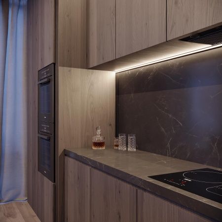 Профиль SL-KANT-H10-2000 BLACK (Arlight, Алюминий)