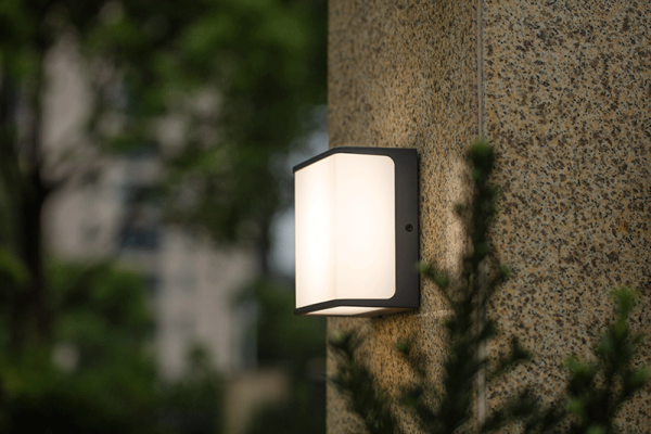 Светильник наcтенный, потолочный "Куб", WC2124, LED 19,1W  4200К IP54, темно серый