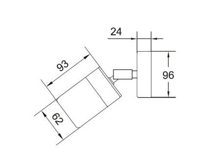 Настенный светильник Lutec, Серебристый, Модерн, ST5110-3K SS