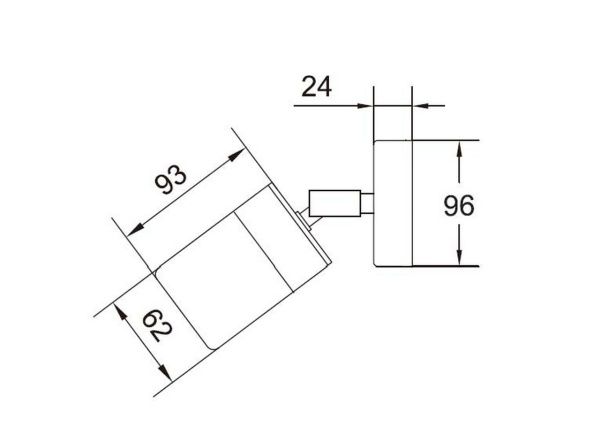 Настенный светильник Lutec, Серебристый, Модерн, ST5110-3K SS