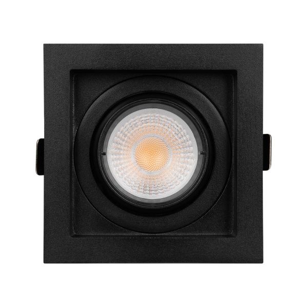 Светильник MS-VORTEX-BUILT-S90x90-12W Warm3000 (BK-BK, 40 deg, 230V) (Arlight, IP20 Металл, 5 лет)