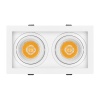 Светильник MS-VORTEX-BUILT-S210x117-2x20W Warm3000 (WH-WH, 20 deg, 230V) (Arlight, IP20 Металл, 5 лет)