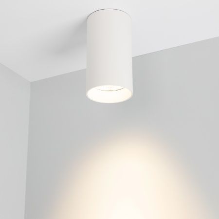 Светильник накладной SP-POLO-R85-1-15W Warm White 40deg (White, White Ring) (Arlight, IP20 Металл, 3 года)