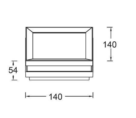 Настенно-потолочный светильник Lutec, Темно-серый, Модерн, W3342 Gr