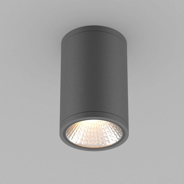 Светильник LGD-FORMA-SURFACE-R90-12W Warm3000 (GR, 44 deg, 230V) (Arlight, IP54 Металл, 3 года)