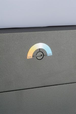 Ландшафтный столбик Lutec, Темно-серый, Модерн, W2890-635 Gr