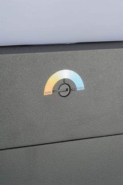 Ландшафтный столбик Lutec, Темно-серый, Модерн, W2890-635 Gr