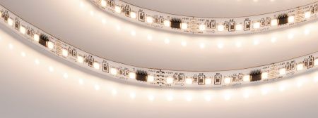 Лента SPI-A120-10mm 24V Warm3000-PX6-BPT (11 W/m, IP20, 2835, 5m) (Arlight, бегущий огонь)