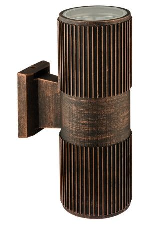 Архитектурная подсветка YAOHUA LUX, Черный с медной патиной, Модерн, 78205 Cb