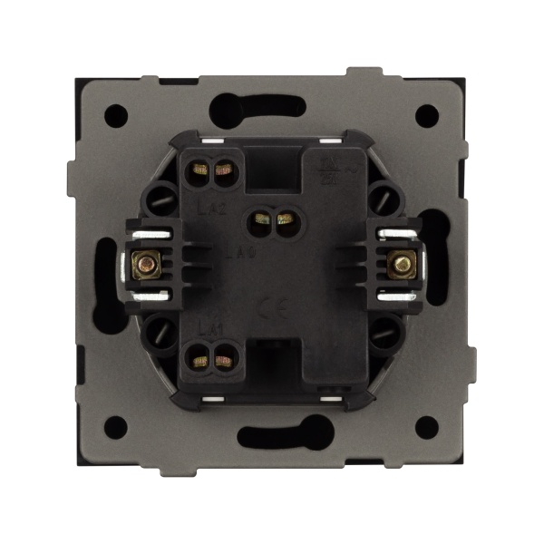 Механизм звонкового выключателя SWT-TENDO-MKR1-SFPL-GR (230V, 10A) (Arlight, -)