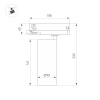 Светильник LGD-GERA-4TR-R90-30W Warm3000 (BK, 24 deg, 230V) (Arlight, IP20 Металл, 5 лет)