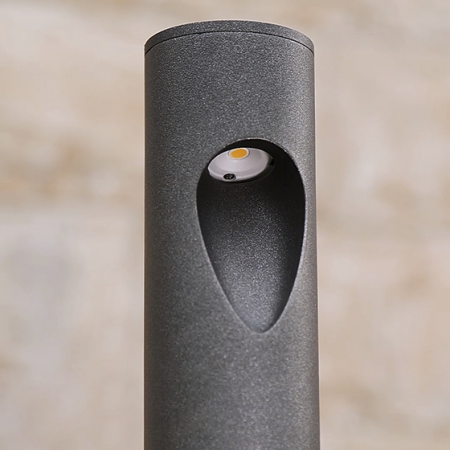 Светильник "Сити", G4198,  LED 6W 4000K  h=0.6м, sining black