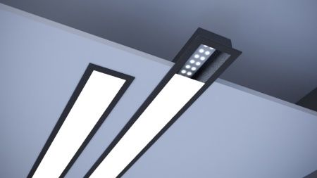 Линейный встраиваемый светодиодный светильник SILED LINEA INNER 500х63х32 (12 Вт, 3000K)