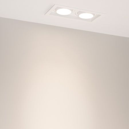 Светильник MS-VORTEX-BUILT-S210x117-2x20W Day4000 (WH-WH, 20 deg, 230V) (Arlight, IP20 Металл, 5 лет)