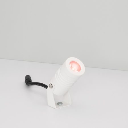 Светильник KT-RAY-COLOR-R42-6W RGB (WH, 25 deg, 12V) (Arlight, IP67 Металл, 3 года)