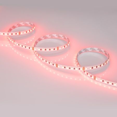 Лента RT 2-5000 24V RGB 8mm (3838, 120 LED/m, LUX) (Arlight, 11 Вт/м, IP20)