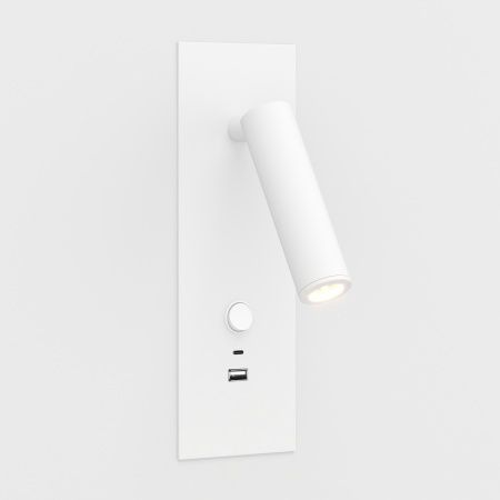 Светильник SP-BED-CHARGE-BUILT-S80x230-3W Warm3000 (WH, 20 deg, 230V, USB-A, USB-C) (Arlight, IP20 Металл, 3 года)