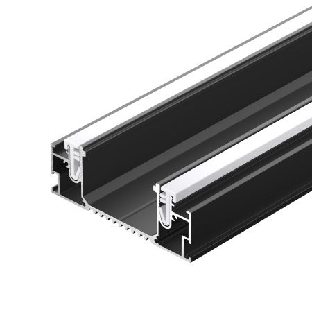 Профиль STRETCH-41-CEIL-CENTER-2000 BLACK (Arlight, Алюминий)