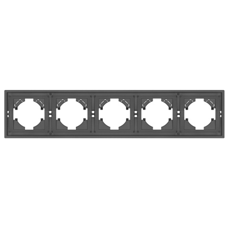 Рамка пластиковая FRM-TENDO-SFPL-5-GR (Arlight, -)