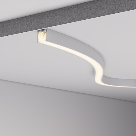 Профиль LINE-3535-BENT-SIDE-2000 ANOD (Arlight, Алюминий)