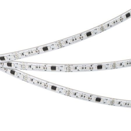 Лента герметичная SPI-SE-A120-10mm 24V RGB-PX6-BPT (23 W/m, IP65, 2835, 5m) (Arlight, бегущий огонь)