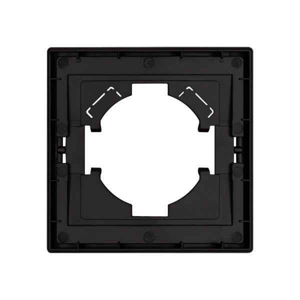 Рамка пластиковая FRM-TENDO-SFPL-1-BK (Arlight, -)