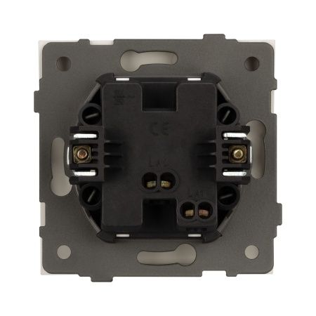 Механизм выключателя одноклавишный непроходной SWT-TENDO-MK01-SFPL-WH (230V, 10A) (Arlight, -)