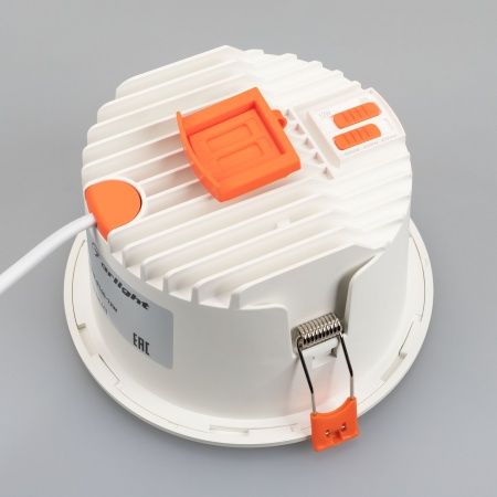 Светильник MS-ALORA-BUILT-R140-12W Day4000-MIX (WH, 60 deg, TRIAC) (Arlight, IP54 Пластик, 3 года)