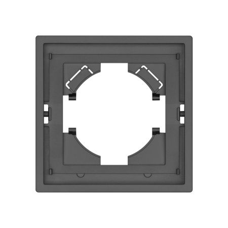 Рамка пластиковая FRM-TENDO-SFPL-1-GR (Arlight, -)