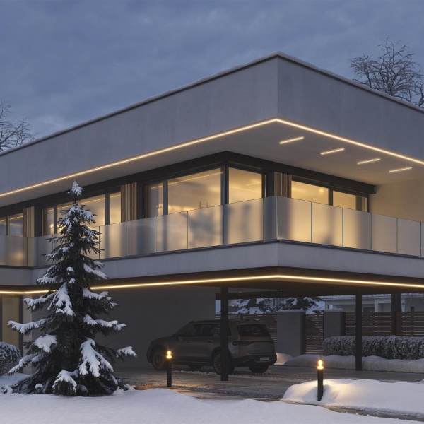 Лента герметичная DOT-PFS-X160-10mm 24V Warm3000 (12 W/m, IP68, 5m) (Arlight, 5 лет)