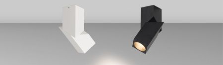 Светильник SP-TWIST-SURFACE-S60x60-12W Warm3000 (BK, 30 deg) (Arlight, IP40 Пластик, 3 года)