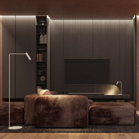 Светильник SP-VERDI-FLOOR-3W Warm3000 (WH, 20 deg, 230V) (Arlight, IP20 Металл, 3 года)