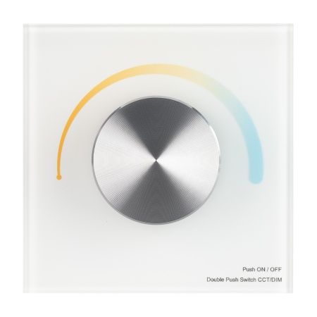 Панель SMART-P2-MIX-G-IN White (3V, Rotary, 2.4G) (Arlight, IP20 Пластик, 5 лет)