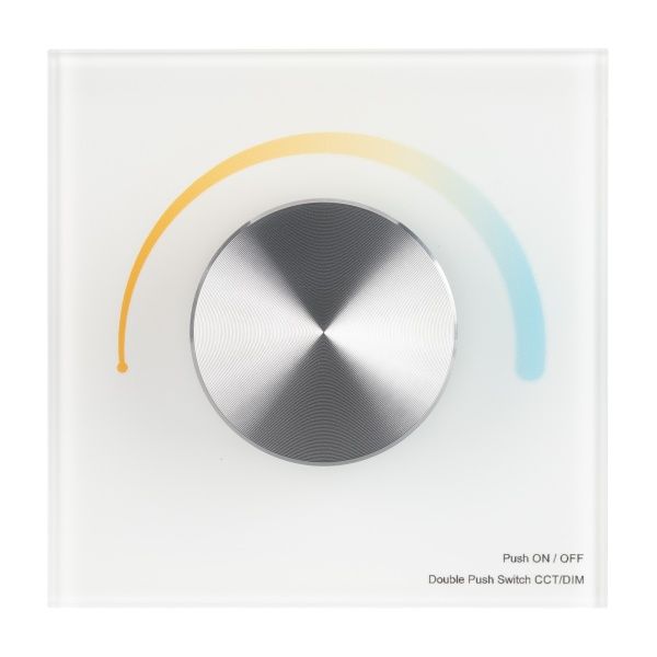 Панель SMART-P2-MIX-G-IN White (3V, Rotary, 2.4G) (Arlight, IP20 Пластик, 5 лет)