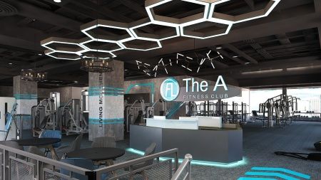 Светильник шестиугольник подвесной белый SILED HEXAGO-02-PROF 1920х1670х50х70 (144 Вт)