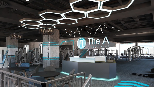 Светильник шестиугольник подвесной белый SILED HEXAGO-02-PROF 1920х1670х50х70 (144 Вт)