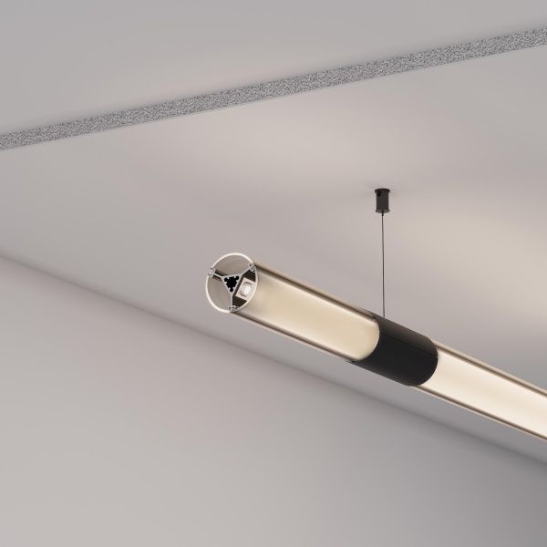 Экран ROUND-D36-360-2500 BLACK OPAL  (Arlight, -)