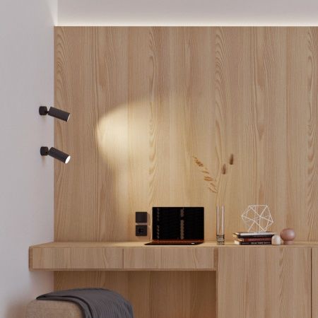 Светильник SP-POLO-SURFACE-FLAP-R65-8W Warm3000 (BK-BK, 40 deg) (Arlight, IP20 Металл, 5 лет)