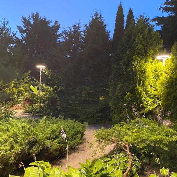 Уличный светодиодный светильник на столб G7003 60W 4000K