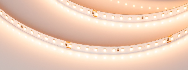 Лента UL-A120-10mm 48V Warm2400 (10 W/m, IP20, 30m) (Arlight, Открытый)