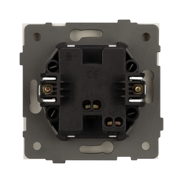 Механизм звонкового выключателя SWT-TENDO-MKR1-SFPL-GD (230V, 10A) (Arlight, -)