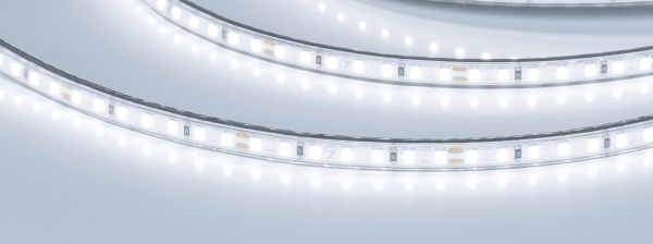 Лента герметичная RTW-PS-A140-7mm 24V White6000 (10 W/m, IP67, 5m) (Arlight, CRI>90)