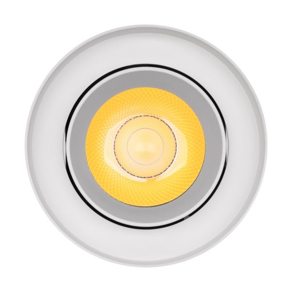 Светильник SP-FOCUS-R132-24W Warm3000 (WH, 15 deg, 230V) (Arlight, IP54 Металл, 5 лет)