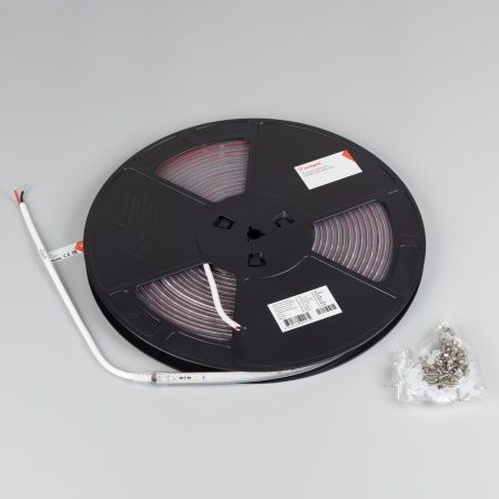 Лента герметичная IC-PS-A60-10mm 24V Warm2700 (4.8 W/m, IP67, 2835, 10m) (Arlight, стабилизированная)