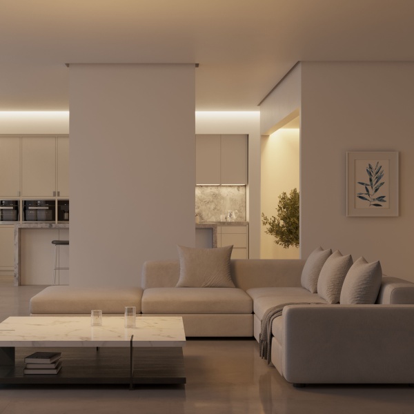 Профиль СEIL-SHADOW-12-3000 ANOD BLACK (Arlight, Алюминий)