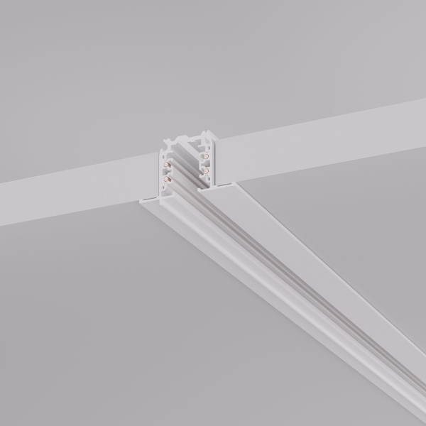 Трек встраиваемый LGD-4TR-TRACK-F-3000-WH-M (D) (Arlight, IP20 Металл, 3 года)